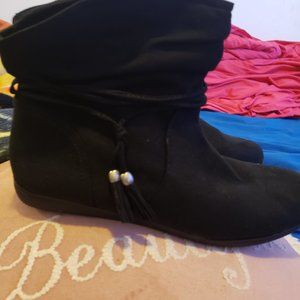 COPY - New black booties size 10